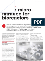 Gas Filtration Sterile Micro Filtration For Bio Reactors F & S Vol 43, #4, May 06