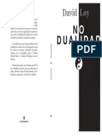 David Loy - No Dualidad PORTADA 30.5x22.5
