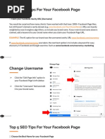 9 - Top 5 SEO Tips For Your Facebook Page - v3