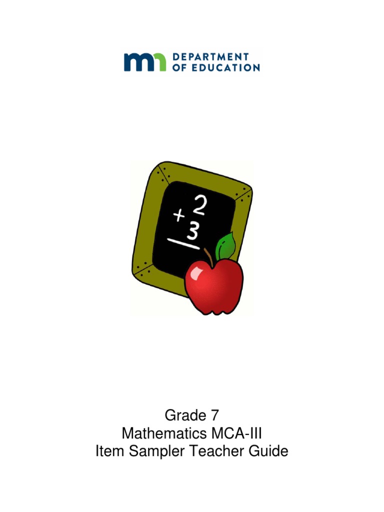 Mca math grade 7 teacher guide pdf area numbers