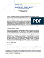 Implicaciones Del Modelo de Guilford en La Enseñanza de Matemáticas, Física, Química y Biología