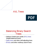 AVL and B Trees