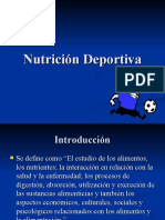 Nutrición Deportiva