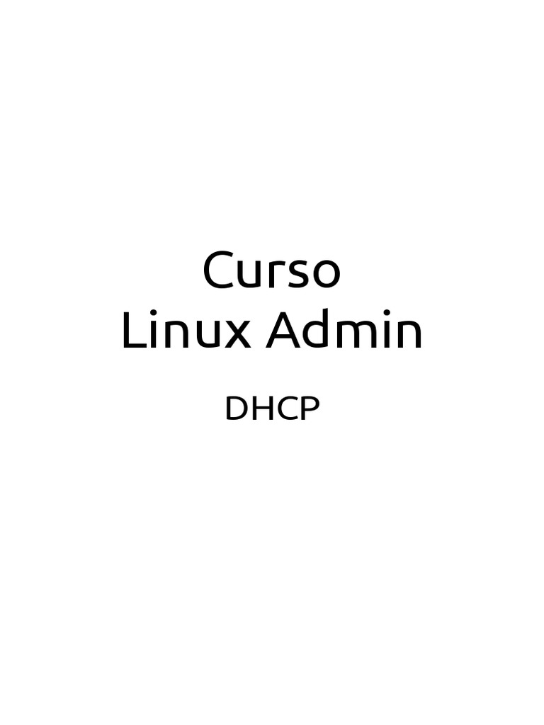 Curso linux admin pdf direcci n ip transmisi n de datos