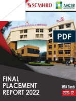 Final Placement Report 2020-22