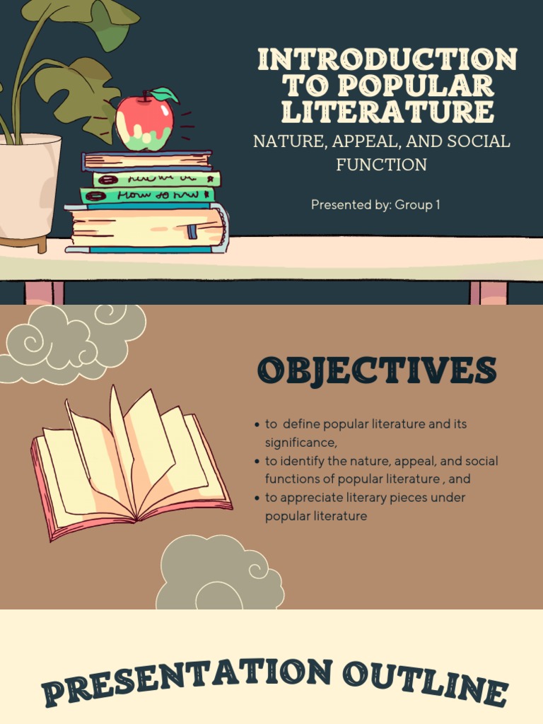 An Introduction to Popular Literature Defining Genres, Appeals, and