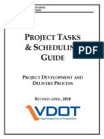Project Tasks and Scheduling