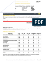 Global Security Verification Report: Facility Name: Shanghai Yalian International Logistics Co.,Ltd