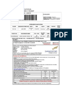 SHAHEEN AIR E-TICKET CONFIRMATION