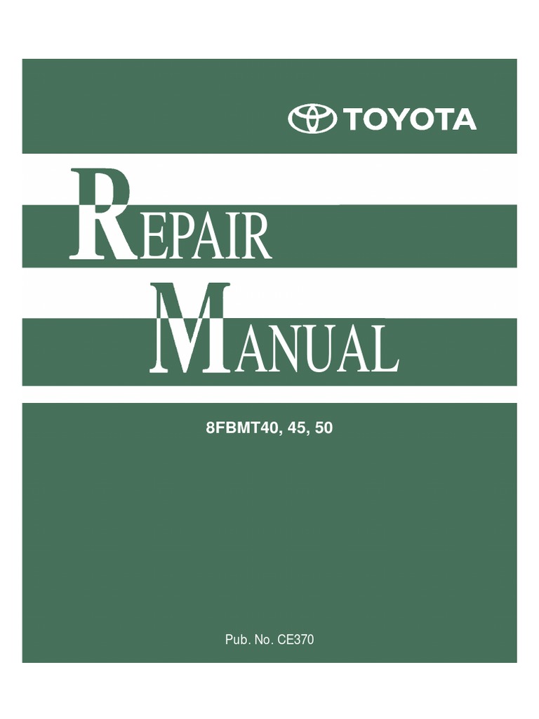 8FBMT Series Maintenance Manual | PDF | Pascal (Unit) | Switch