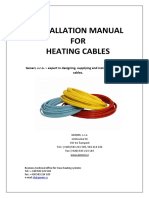 Installation Manual Heating Cables 2018