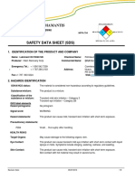 SDS - BRAVA 5W40 DIAMANTIS SN  rev09-2016