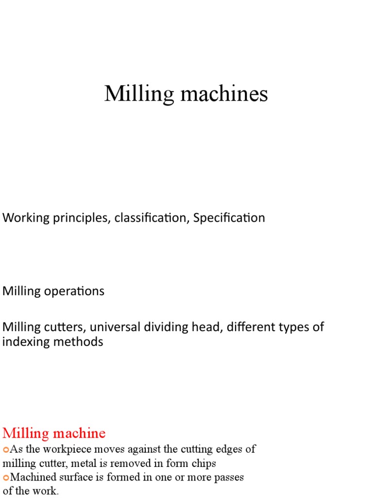 PTC CH2Milling Machines PDF