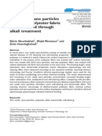 Zinc Oxide Nano Particles Coating On Polyester Fabric Functionalized Through Alkali Treatment