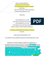 Comentario de La Sección de Asamblea Del Domingo Por La Mañana Parte 1 y 2