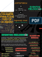 Brochure Eventos Melodicos