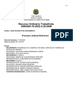 TRT Mantém Presidente No Cargo em Sergipe