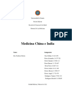 Medicina China e India