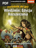 Download The Witcher Edycja Rozszerzona - Poradnik Gry-OnLine by Bartek Kozak SN61185729 doc pdf