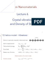 Carbon Nanomaterials Lecture Density States