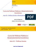 Aula10 - (José Luiz Pagnussat) - Políticas Sociais