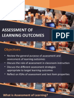 Session 1 - Overview On Assessment of Learning Outcomes