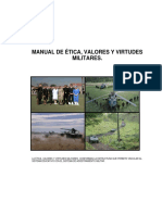 Manual Etica Valores Virtudes Militares