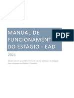 Manual de Funcionamento Do Estagio Supervisionado CST em Estetica e Cosmetica