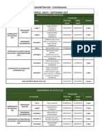 Cronograma Administracion Cont.