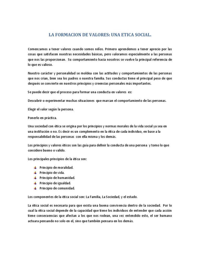 Valor Es | PDF | Crecimiento personal y profesional