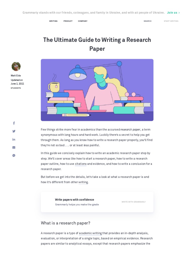 grammarly goals for research paper