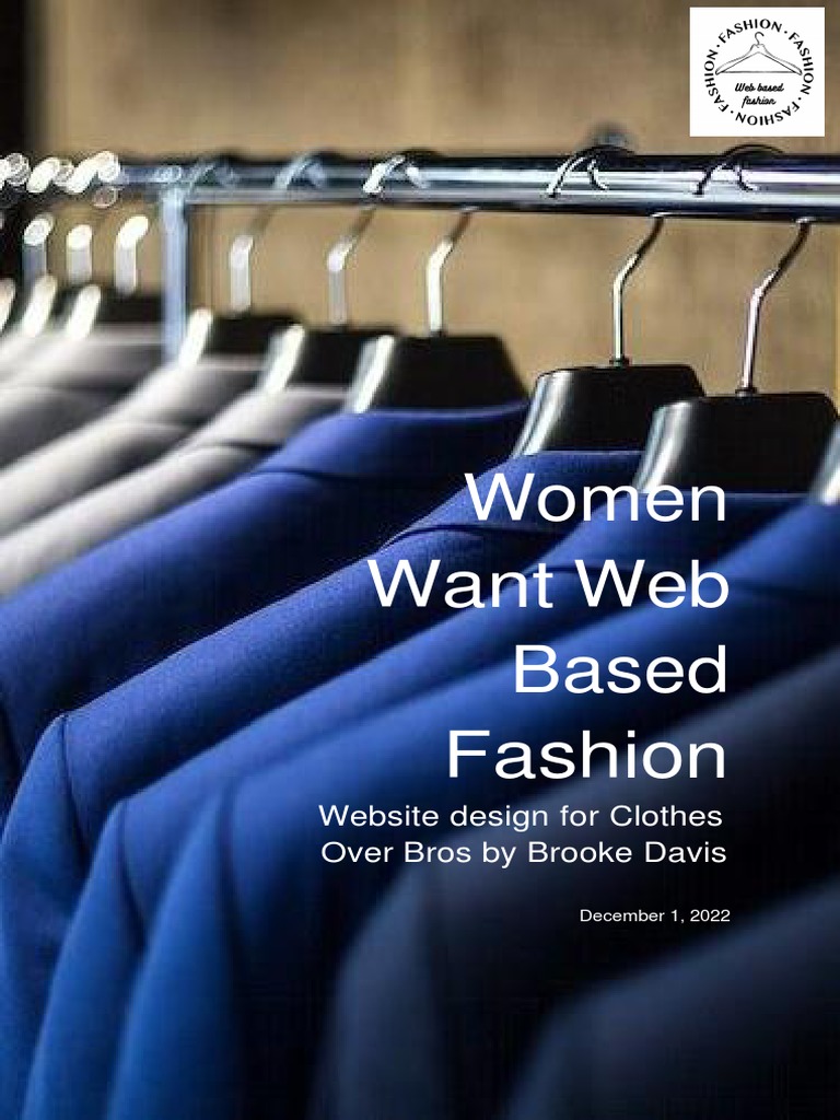 Clothes Over Bros Final PDF Online Shopping Fashion