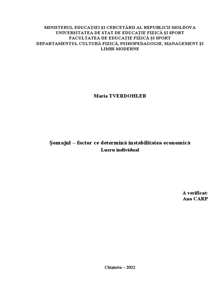 Somajul Referat | PDF