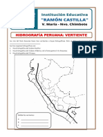 Hidrografía Peruana para Segundo Grado de Secundaria