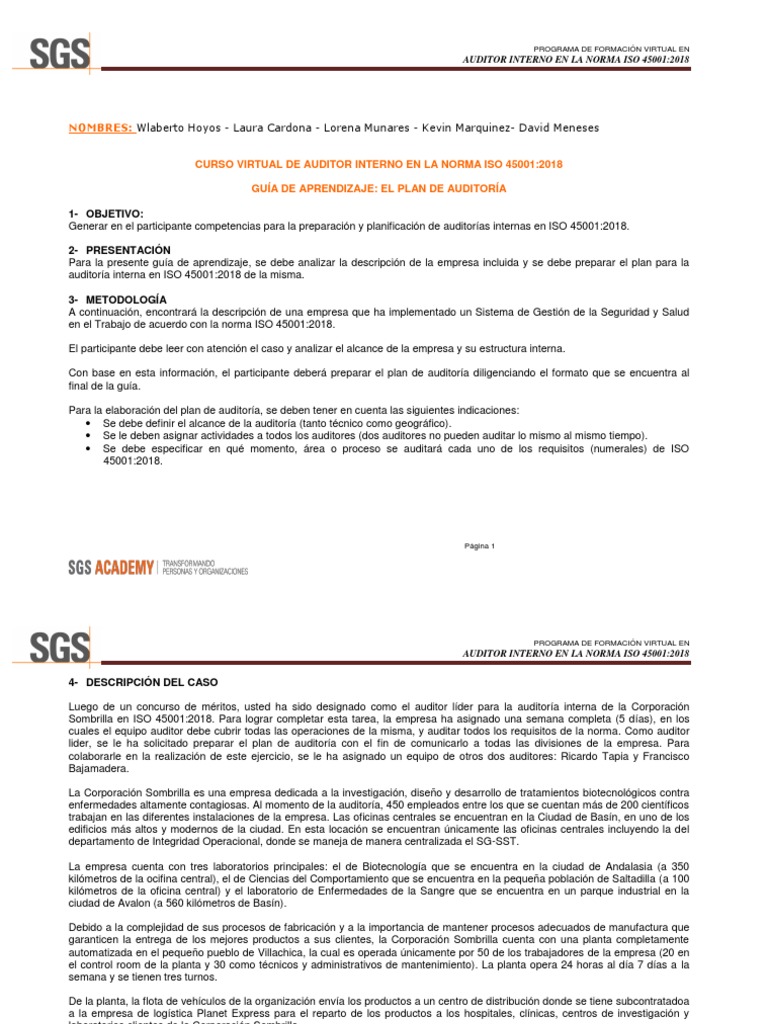 Mod 3 Act 1 | PDF | Auditoría | Contralor