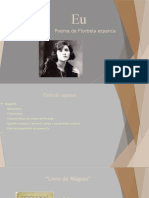 Poema Eu de Florbela Espanca