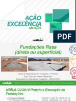 Aula 03.1-Fundações Superficiais Fundações UniAvan 2022-2