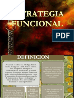 Estrategia Funcional