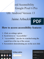 Android Accessibility