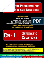 Quadratic Equations of Class 11