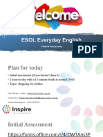 ESOL Everyday English - Session 3