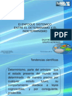 Enfoque Sistemico Entre Determinismo y El Indeterminismo