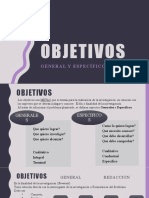 Objetivos y Justificacion