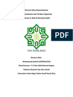 Resume Buku Muhammad Syahril