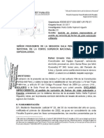 Fiscalía pide declarar improcedente viaje a Europa de Keiko Fujimori