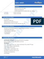 Material Safety Data Sheet: 1. Product and Company Identification