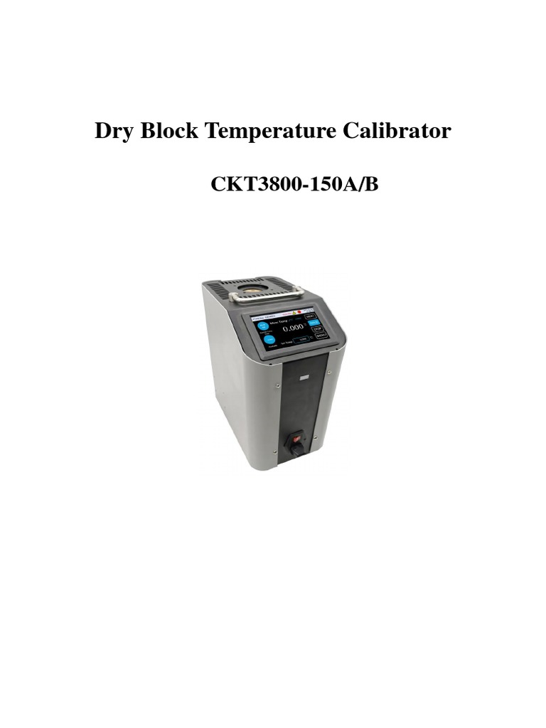 User Manual - CKT3800-150A CKT3800-150B | PDF | Computer File | Celsius