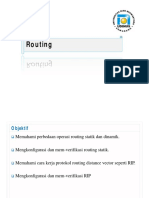 Adoc - Pub - Objektif Memahami Perbedaan Operasi Routing Statik