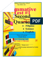 Summative Test 1 2nd QTR