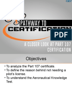 PowerPoint - Pathway To Certification - A Closer Look at Part 107 Certification (DL Version)